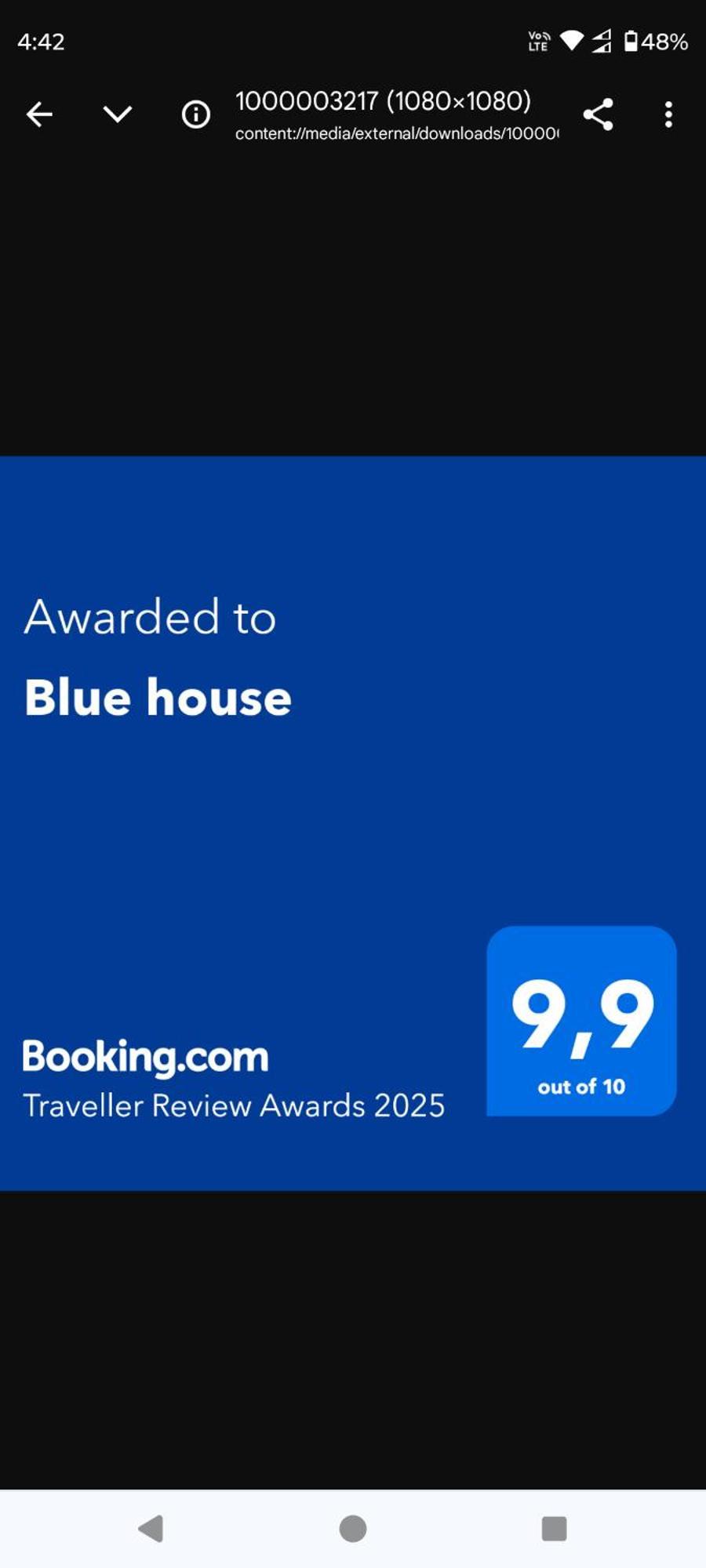 Blue House Apartment Akritochori  Exterior photo